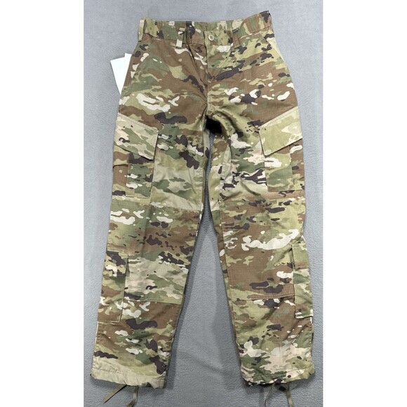US Army Pants Small Short 30x31 Camo Cargo Military Combat Trousers Uniform‎ NWT - Picture 1 of 14